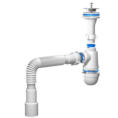 Сифон для умывальника Ани С2015