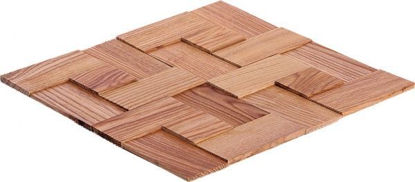 Декоративная панель деревянная Мозаика Enfasi Дуб Натур 270х270 мм