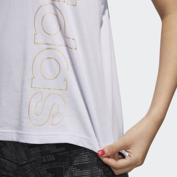 Майка Adidas W E BRANDED TK FL9293 XL фіолетовий