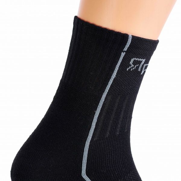 Шкарпетки чоловічі Ярунь трекінгові гладь Ярунь чорні 44-46