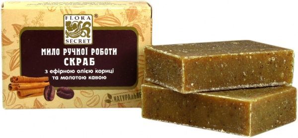 Мило органічне Flora Secret Скраб 75 г