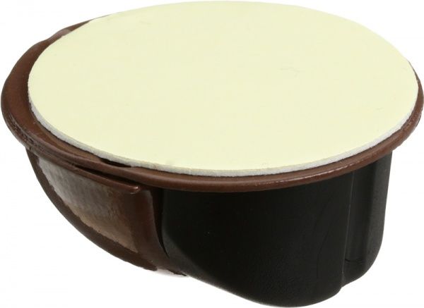 Стопор дверной самоклеящийся Amig 400-50 коричневый