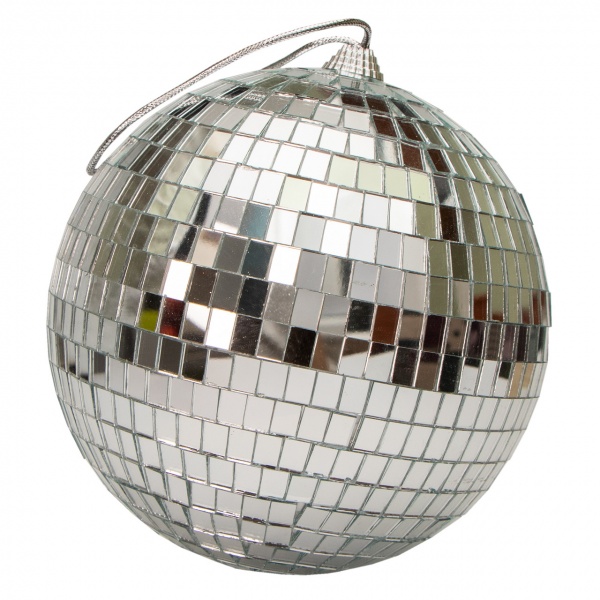 Куля новорічна Девілон 150 мм дзеркальне покриття 891749