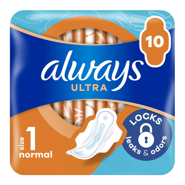 Прокладки гигиенические Always Ultra Normal (Размер 1) 10 шт.