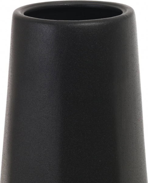 Ваза керамическая Nana ceramics Спектр 40 см чорний матовий 