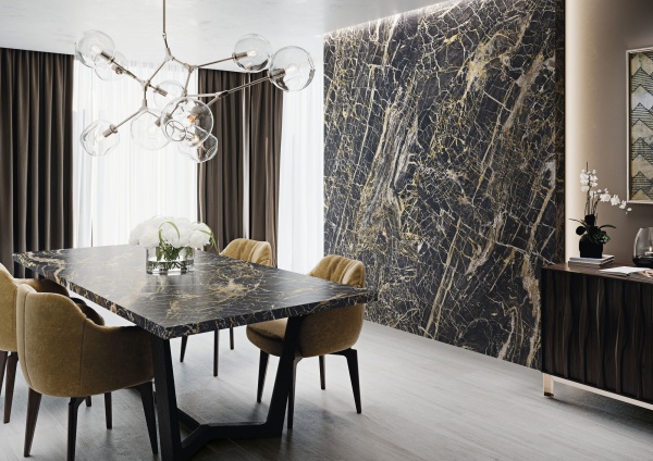 Плитка Cifre Black Golden Pulido 120x120 