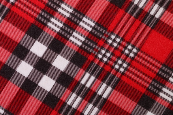 Простирадло фланель Christmas Friends 160x220 см червоний La Nuit 