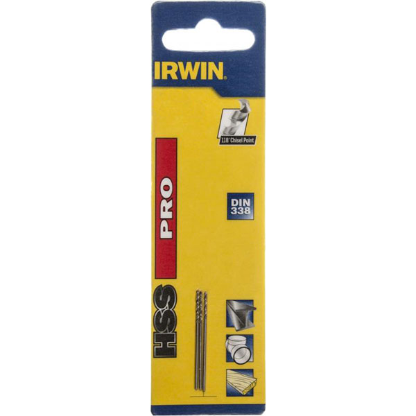 Сверло по металлу Irwin HSS PRO 33x61 мм 3 шт. 3 мм 3 шт. 10502380