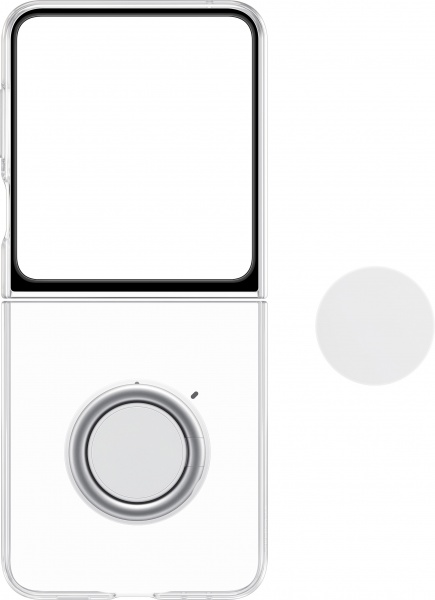 Чохол-накладка Samsung Clear Gadget Case Transparent (EF-XF731CTEGUA) для Flip 5
