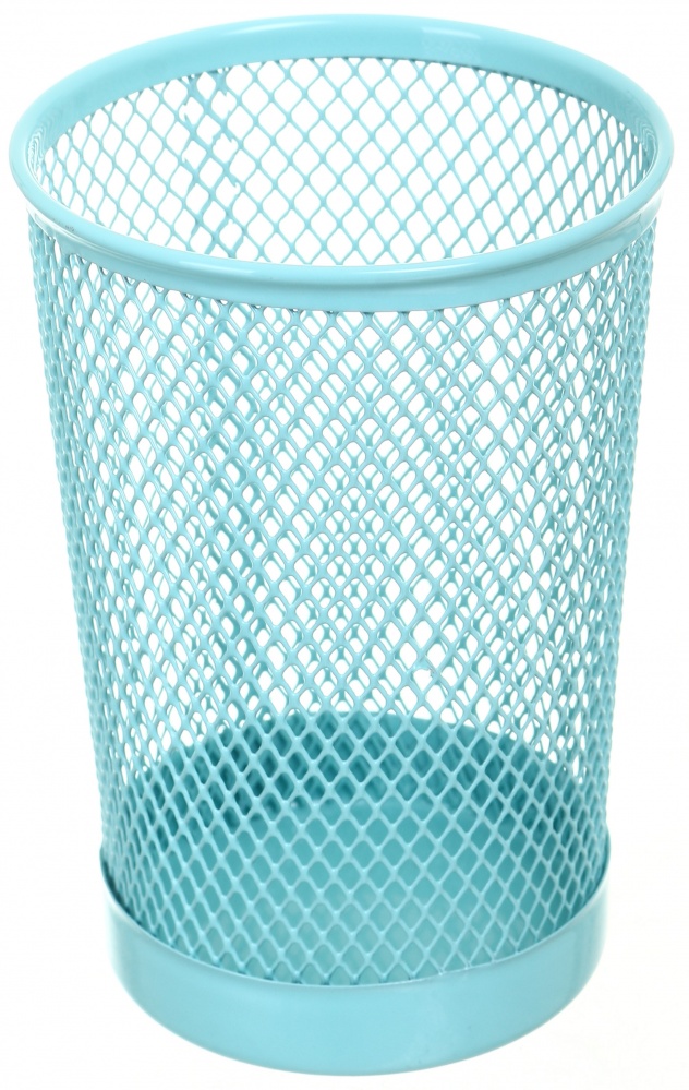 Подставка для ручек металл 7,3х6,0х10,5 см бирюзовый Nota Bene