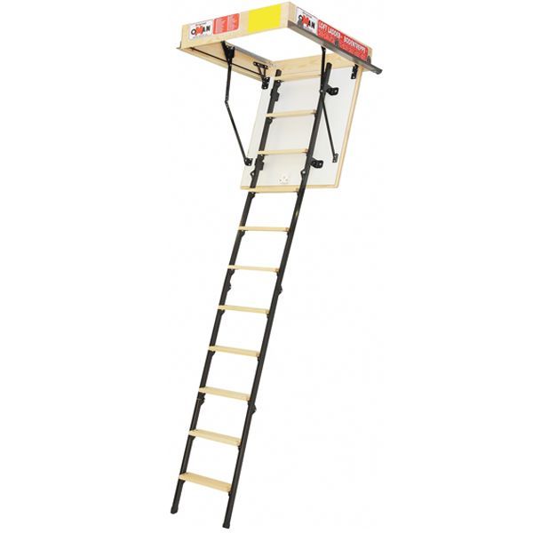 Лестница чердачная Oman Mini Termo H265 80x60 см