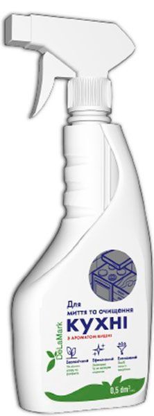 Миючий засіб DeLaMark універсальний з ароматом вишні 0,5 л