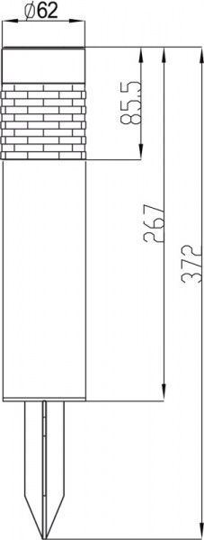 Світильник на сонячній батареї Expert ELE-SGL-EC23211 0,07 Вт IP23 чорний 