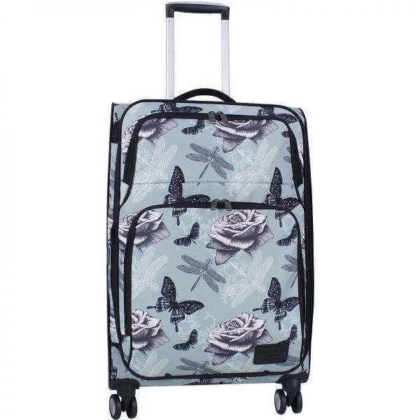 Валіза Bagland Леон 70 л бірюзовий 732 (0037966244) 