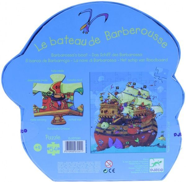 Пазл Djeco Корабль Барбадоса DJ07241