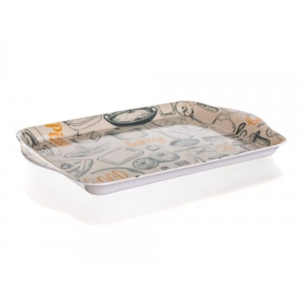Поднос с ручками Retro Кitchen 21x14 см Banquet