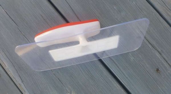 Терка для декора прозрачная 90х220мм FIT D05100-1