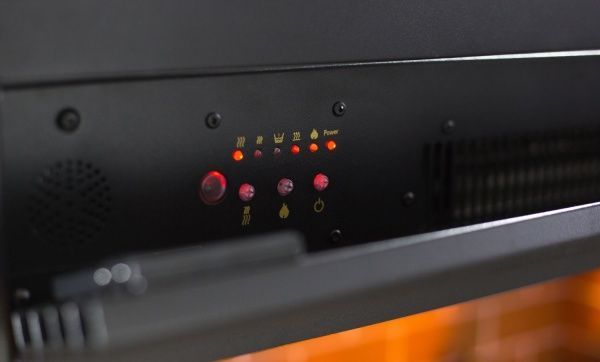 Камінокомплект ASTRA FLAME Юта Brown + Гефест