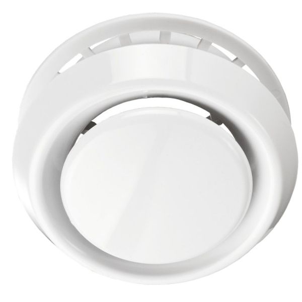 Анемостат Вентс А 100 ВРФ 297 пластик белый 