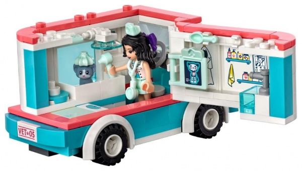 Конструктор LEGO Friends Швидка ветклініки 41445