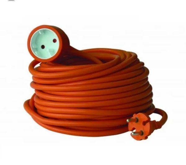 Удлинитель садовый Expert ПВС 2x1 без заземления 1 гн. оранжевый 5 м 