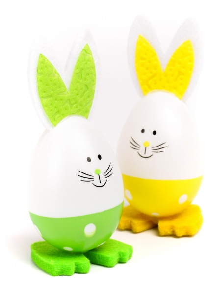 Набор декоративный Shunda Яйца-смешарики пасхальные 10 см в ассортименте