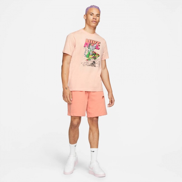 Футболка Nike M NSW TEE BEACH JET SKI DD1280-800 р.2XL світло-блакитний