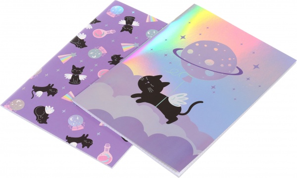 Набор книг Котик-ангелочек на облаке 2 шт.