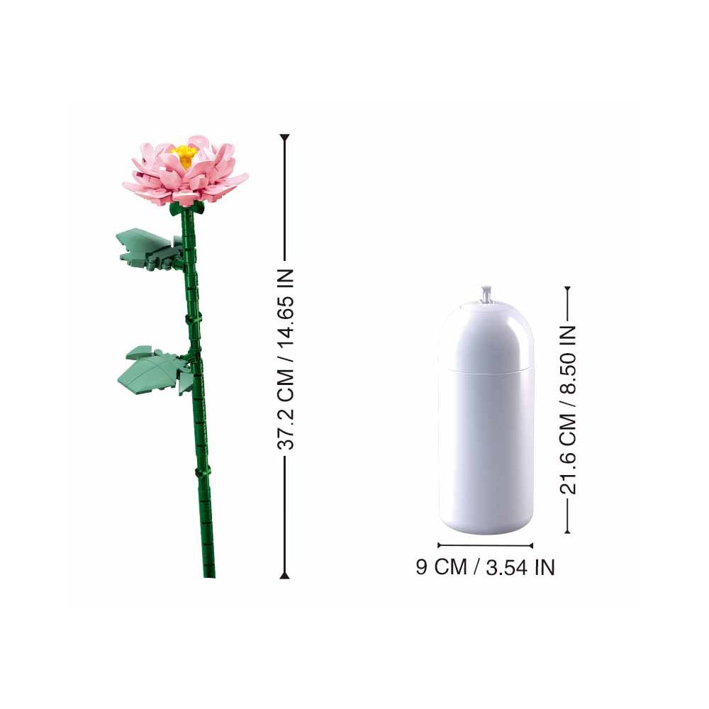 Конструктор Sluban Pleyerid Пионы 224 дет. M38-B1101-05