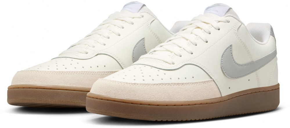 Кроссовки мужские демисезонные Nike Court Vision Low HV2530-100 р.41 бежевые