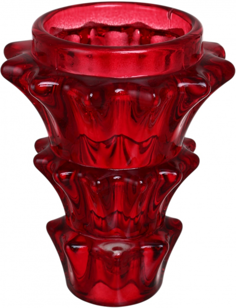 Подсвечник X-mas tree 9х11 см красный CY770063-M Sensio