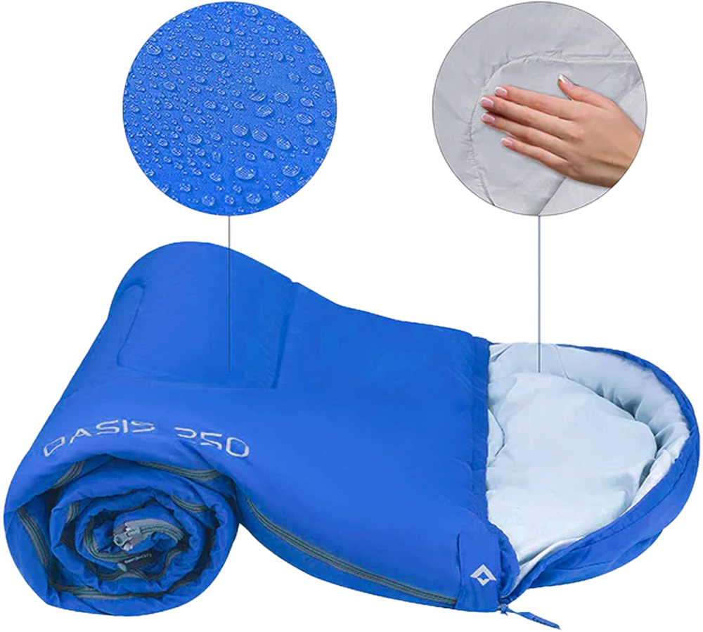 Спальный мешок KingCamp Oasis 250 Blue (2248.65.65)