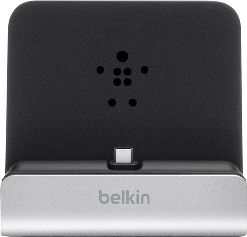 Док-станція Belkin Charge+Sync Android Dock XL silver (F8M769bt) 