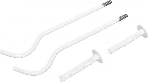 Кронштейн для кріплення Lion чавунного радіатора 8,5х250 білий