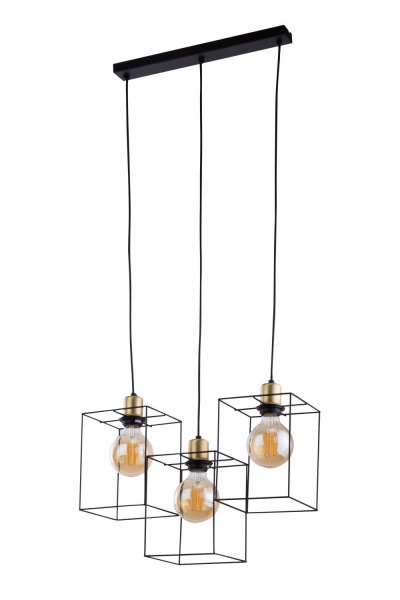 Подвес TK Lighting Cayo 3x60 Вт E27 черный 4200 