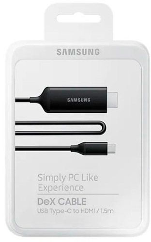 Кабель Samsung USB Type-C – HDMI 1,5 м черный (EE-I3100FBRGRU) DEX 