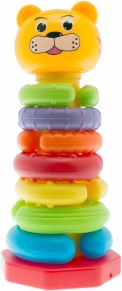 Пирамидка Bebelino Оригинальные кольца развивающая 57029