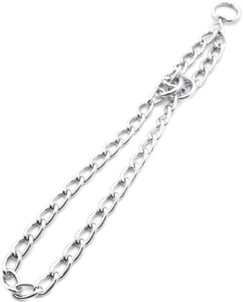 Нашийник-зашморг Лорі однорядний хромований УЛ 1-3,5/55 см