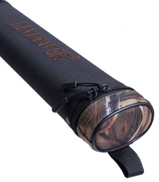 Тубус для удилищ KENT&AVER жесткий (8,5х5 см) черный 145 см