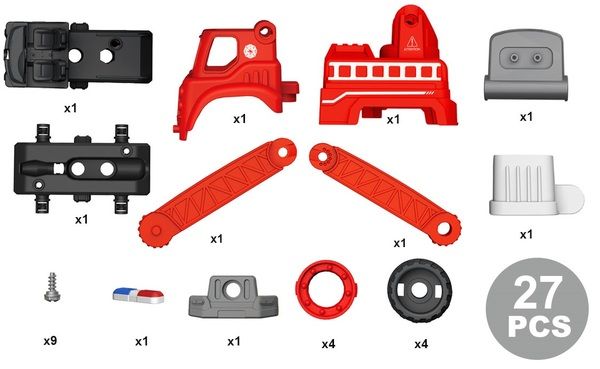 Конструктор DIY Spatial Creativity Пожарный кран CJ-1614179