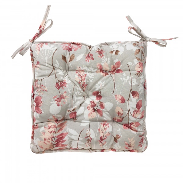 Подушка на стул Paris Барбарис терракот 40х40 см La Nuit