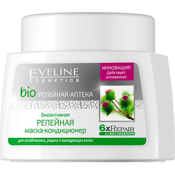 Маска-кондиціонер Eveline біоактивна реп'яхова 500 мл