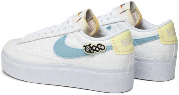 Кроссовки Nike BLAZER LOW PLATFORM SE NN DJ6376-100 р.36,5 белый