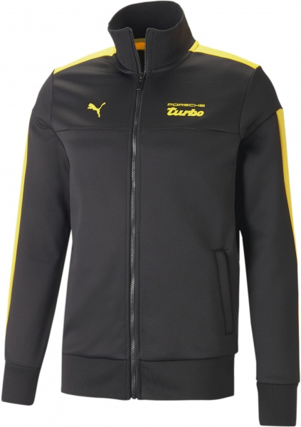 Джемпер Puma PL MT7 TRACK JACKET 53822801 р. M черный