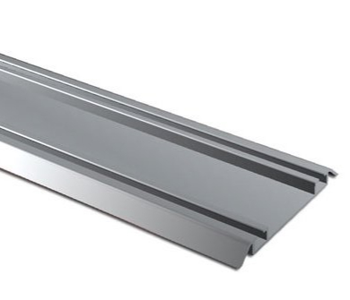 Профіль Braz Line меблевий алюмінієвий 61х7 анод срібло 1,95 м