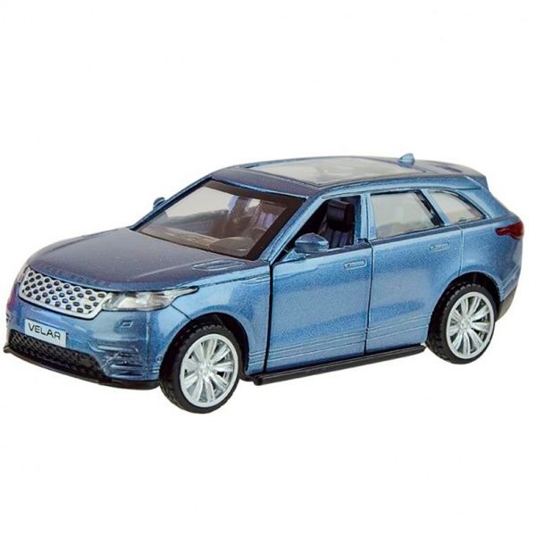 Автомодель TechnoDrive land rover range rover velar синій 1:32 250308