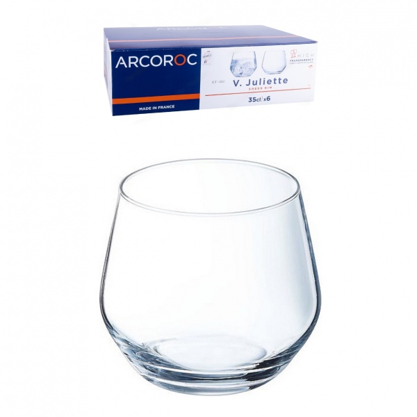 Набор стаканов V.JULIETTE 350 мл 6 шт. Arcoroc 