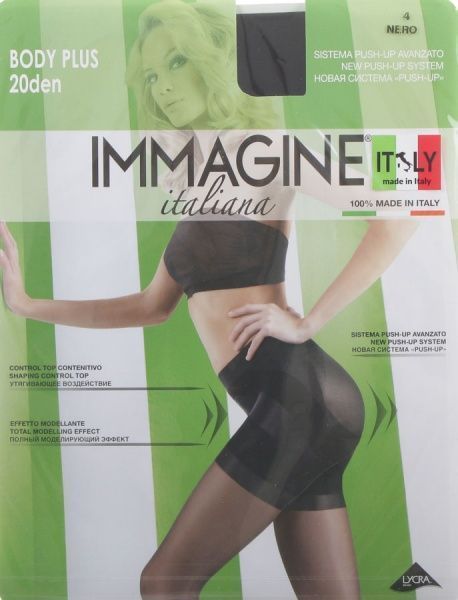 Колготки Immagine Body plus nero р. 4 черный 1 шт. 