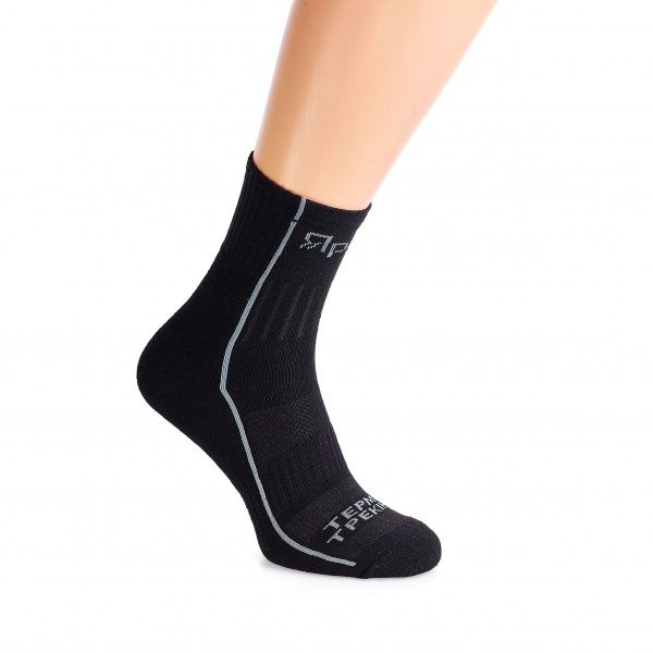 Носки мужские Ярунь треккинговые гладь черные р.38-40