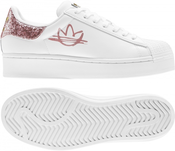 Кроссовки Adidas SUPERSTAR BOLD W FX6036 р.UK 3,5 белый